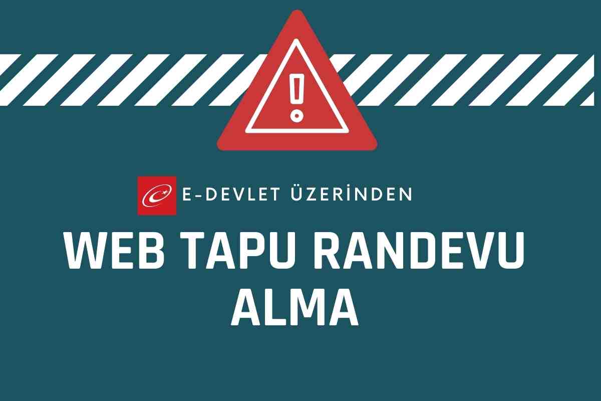 web tapu randevu alma